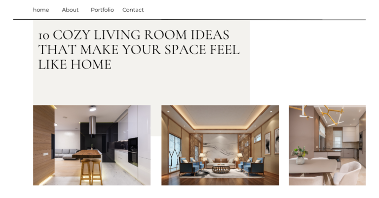 10 Cozy Living Room Ideas That Make Your Space Feel Like Home