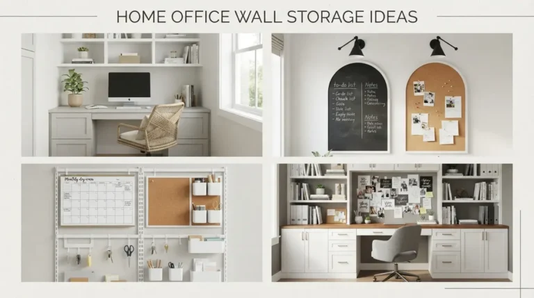 20 Clever Home Office Wall Storage Ideas to Maximize Space