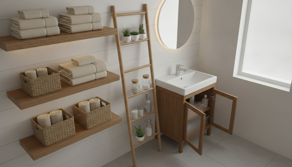 creative bathroom storage solutions creative bathroom storage solutions