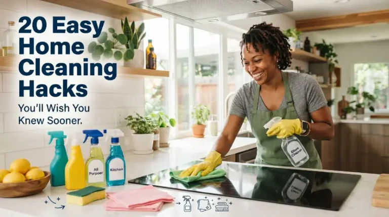 20 Genius House Cleaning Hacks for a Tidier Space in No Time