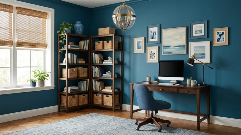 23 Beautiful Home Office Color Palette Ideas To Copy