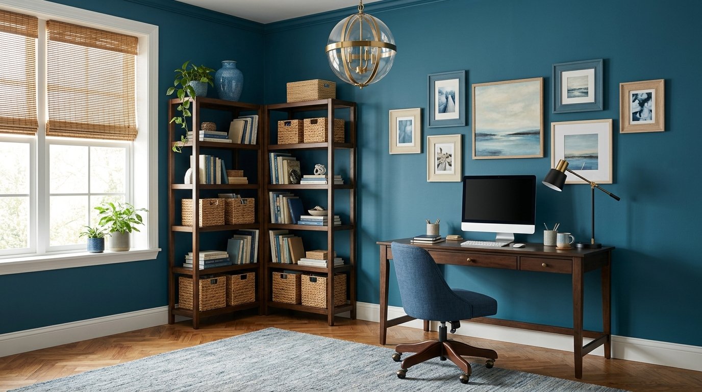 23 Beautiful Home Office Color Palette Ideas To Copy