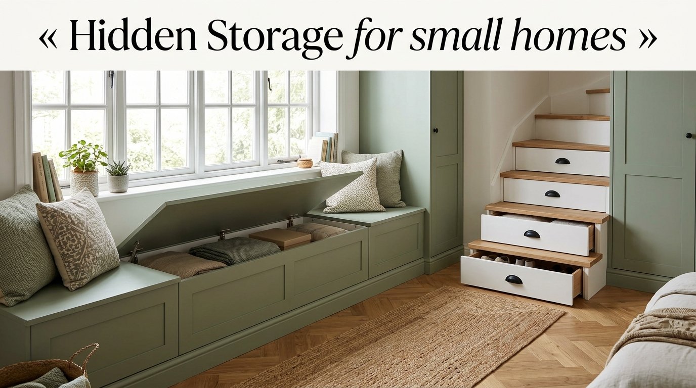31 Stunning Hidden Storage Ideas for Small Homes to Beat Clutter