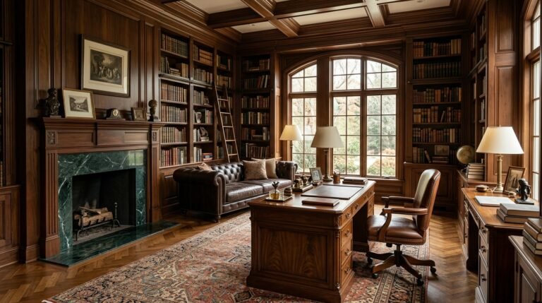 15 Stunning Old Money Office Ideas That Exude Quiet Wealth
