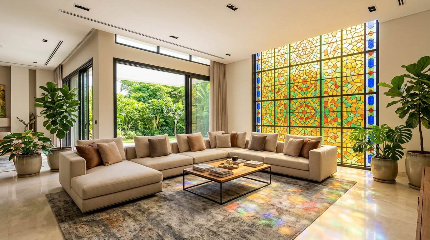 25 Stunning Glass Partition Ideas for Living Rooms