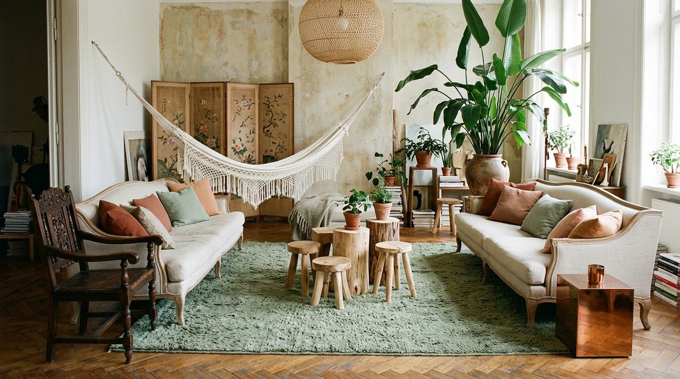 20 Stunning Boho Living Room Ideas to Unleash Your Inner Free Spirit
