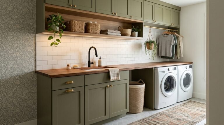 21 Clever Laundry Room Makeovers On A Budget That Fake a High-End Remodel