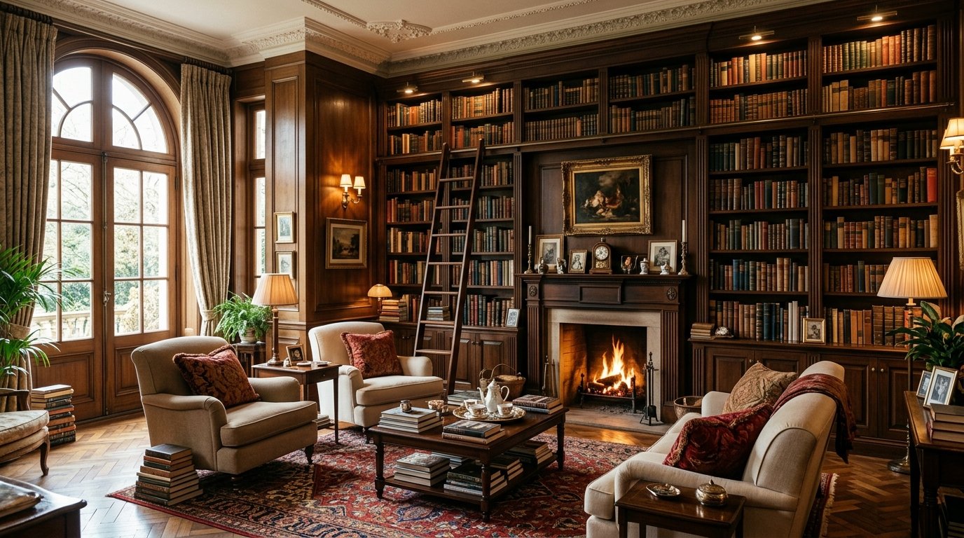 24 Stunning Home Library Ideas for a Serene, Book-Filled Retreat