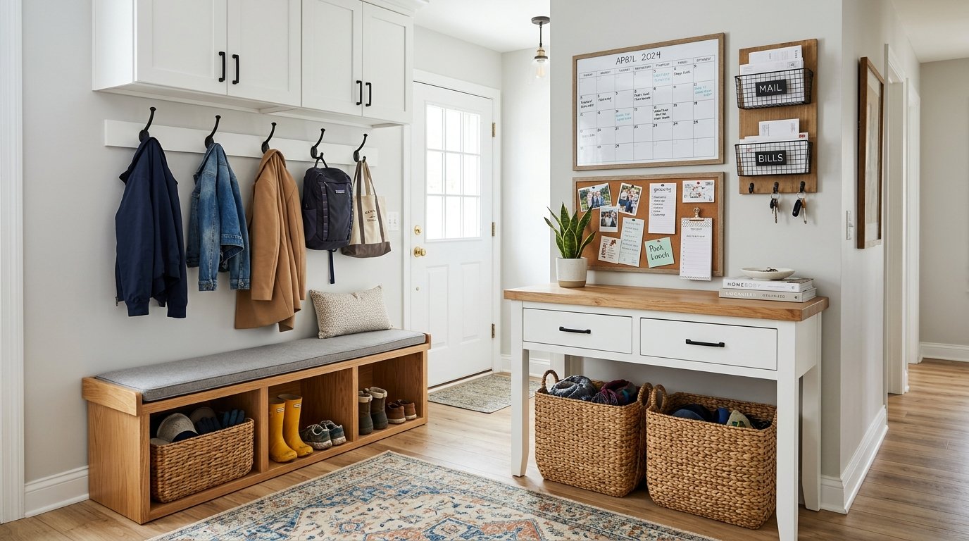 25 Stunning Home Command Center Ideas That Instantly Declutter